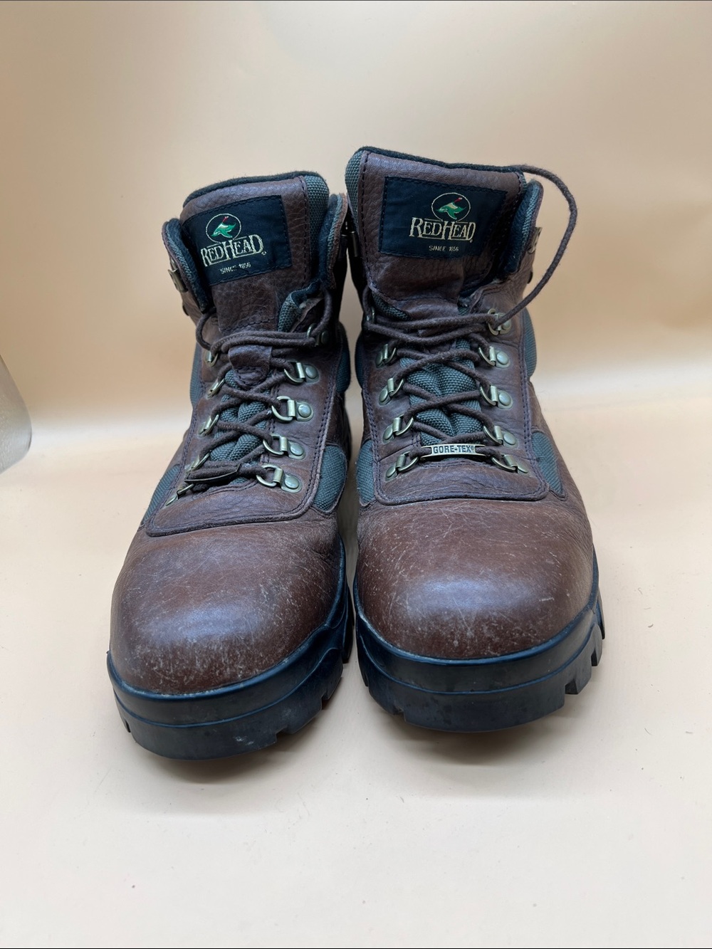 Redhead Vibram Bone-Dry Waterproof Gore-Tex Hiking Boots U.S. Size 11.5-12